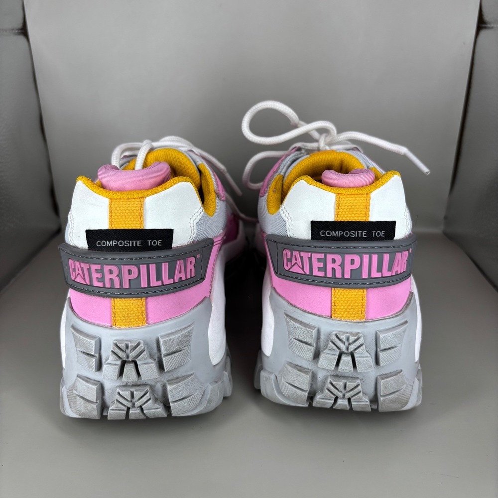 Caterpillar Invader Composite Toe Pink Work Shoes Womens 9.5 P91463 Sneaker Boot - Picture 4 of 7